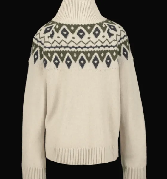 Tröjor & T-Shirts>Everest Outdoor W Knitted Sht OFFWHITE