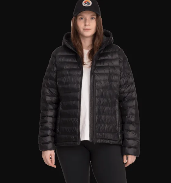Varma jackor|Tunna jackor>Everest Outdoor W Liner Hood Jacket BLACK