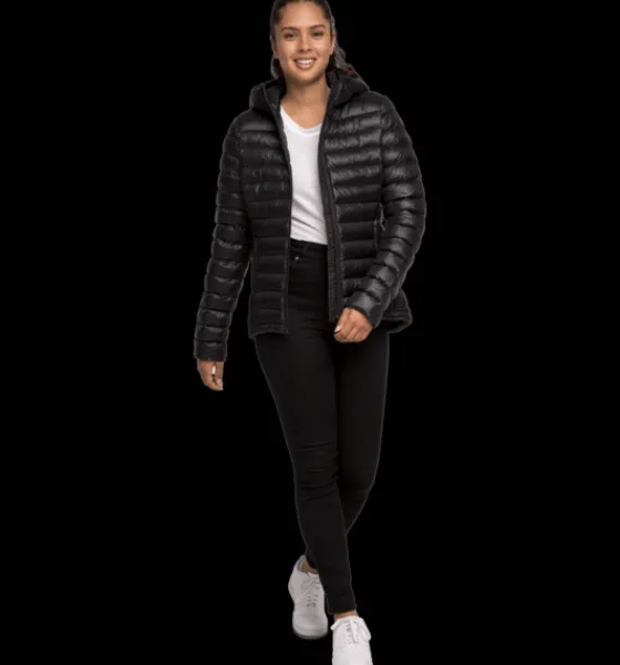 Tunna jackor|Varma jackor>Everest Outdoor W Liner Hood Jacket BLACK