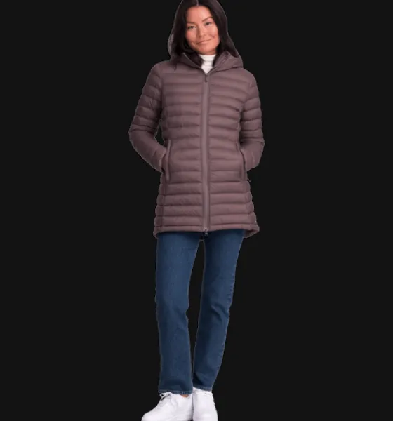 Tunna jackor|Varma jackor>Everest Outdoor W Liner Mid Coat ASH PURPLE