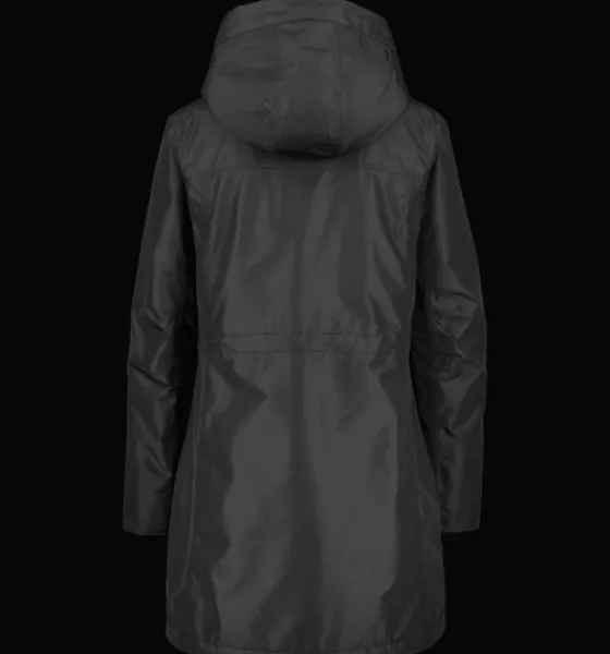 Varma jackor>Everest Outdoor W Padded Function Parka BLACK