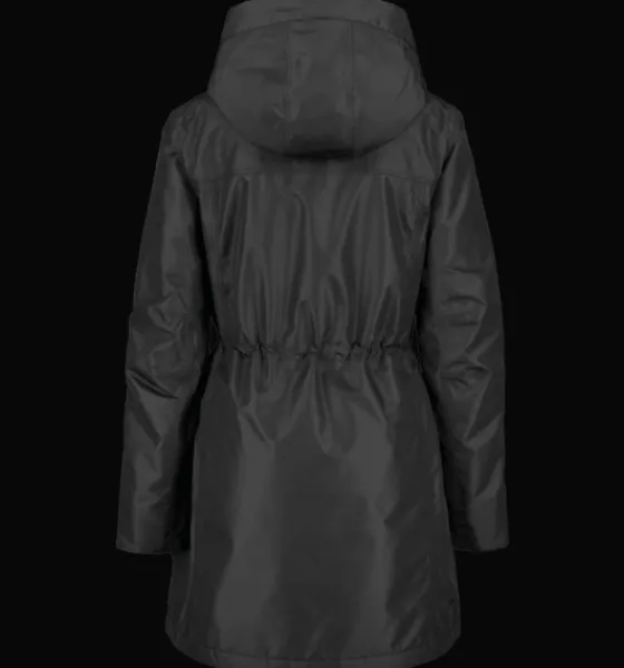 Varma jackor>Everest Outdoor W Padded Function Parka BLACK