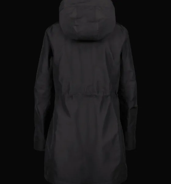 Varma jackor>Everest Outdoor W Padded Function Parka BLACK