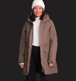 Varma jackor>Everest Outdoor W Padded Function Parka ASH PURPLE