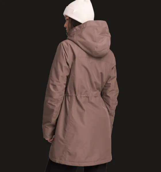 Varma jackor>Everest Outdoor W Padded Function Parka ASH PURPLE