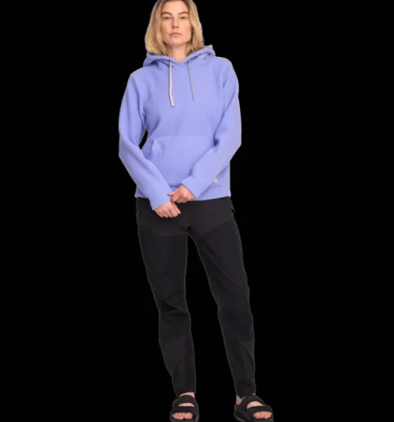 Tröjor & T-Shirts|Tröjor>Everest Outdoor W Pile Hoodie LT LAVENDEL