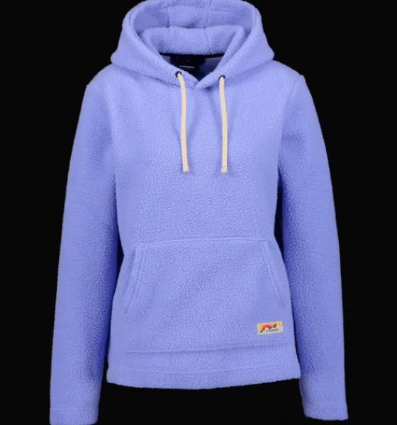 Tröjor & T-Shirts|Tröjor>Everest Outdoor W Pile Hoodie LT LAVENDEL