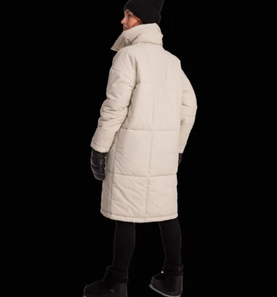 Varma jackor>Everest Outdoor W Quilted Duvet IVORY BEIGE