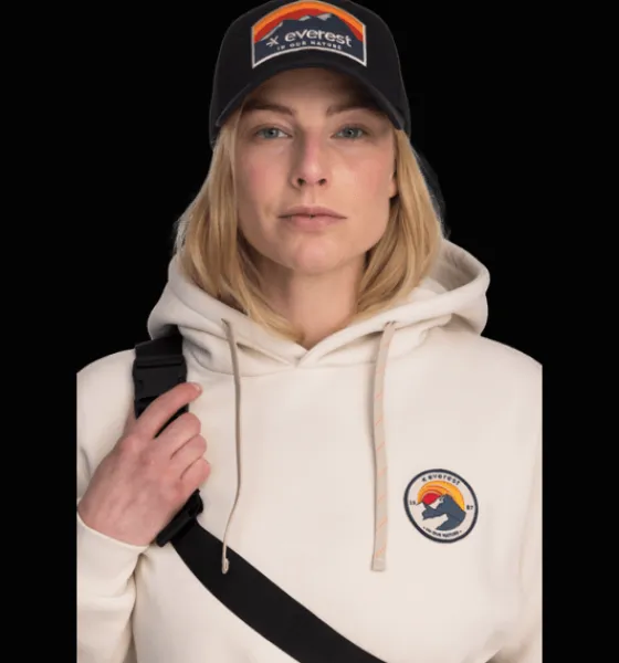 Tröjor & T-Shirts|Tröjor>Everest Outdoor W Recline Hood OFF WHITE