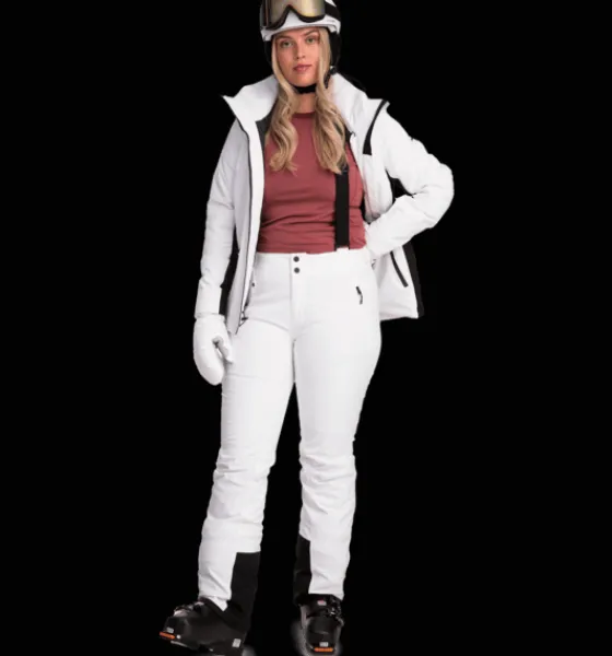 Skidbyxor|Skidbyxor>Everest Outdoor W Shs Alpine Pnt WHITE