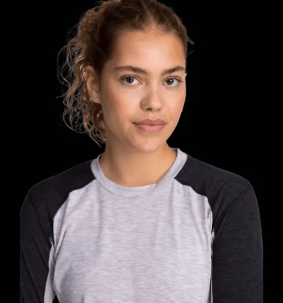 Underställ|Tröjor & T-Shirts>Everest Outdoor W Underwear Sht GREY MELANGE