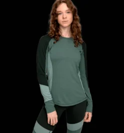 Underställ|Tröjor & T-Shirts>Everest Outdoor W Underwear Sht KHAKI GREEN