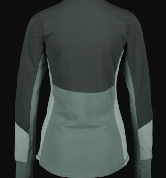 Underställ|Tröjor & T-Shirts>Everest Outdoor W Underwear Sht KHAKI GREEN