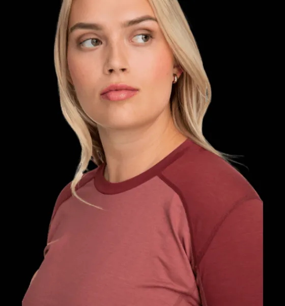 Underställ|Tröjor & T-Shirts>Everest Outdoor W Underwear Sht ROSE CLAY