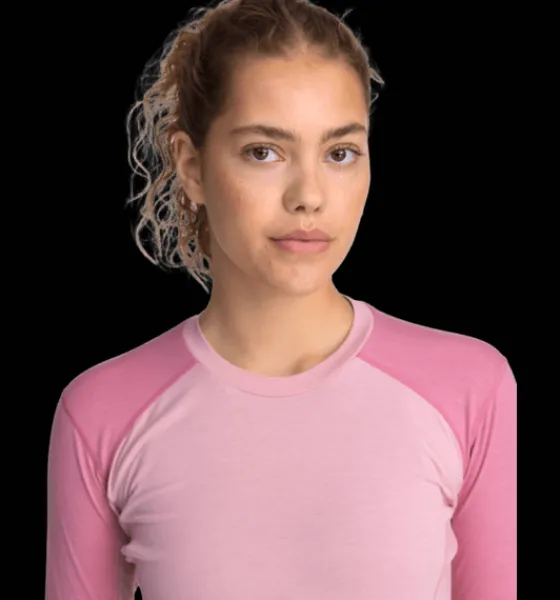 Underställ|Tröjor & T-Shirts>Everest Outdoor W Underwear Sht BLOSSOM PINK