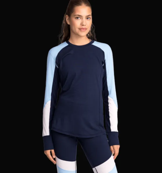 Underställ|Tröjor & T-Shirts>Everest Outdoor W Underwear Sht NAVY