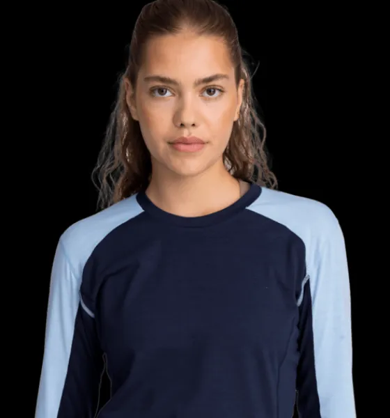 Underställ|Tröjor & T-Shirts>Everest Outdoor W Underwear Sht NAVY
