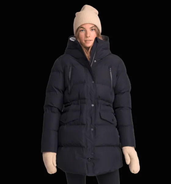 Varma jackor>Everest Outdoor W Warm Parka BLACK