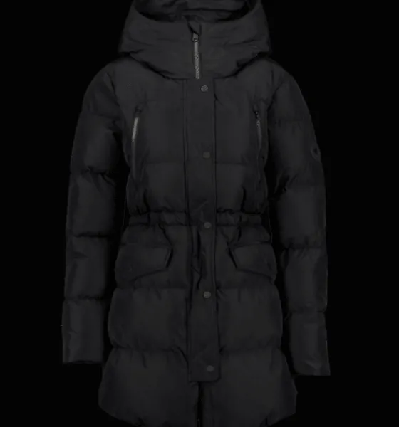 Varma jackor>Everest Outdoor W Warm Parka BLACK
