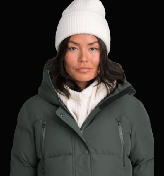 Varma jackor>Everest Outdoor W Warm Parka DK GREEN