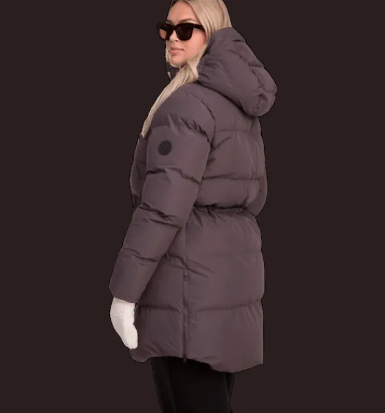 Varma jackor>Everest Outdoor W Warm Parka PLUM SLATE