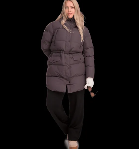 Varma jackor>Everest Outdoor W Warm Parka PLUM SLATE
