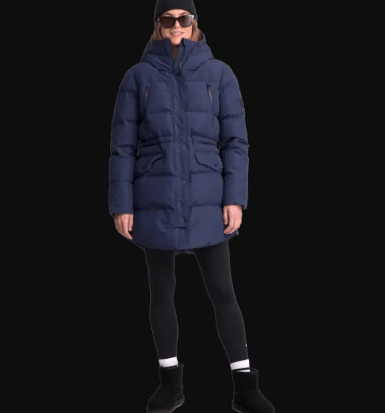 Varma jackor>Everest Outdoor W Warm Parka NAVY