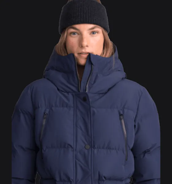 Varma jackor>Everest Outdoor W Warm Parka NAVY